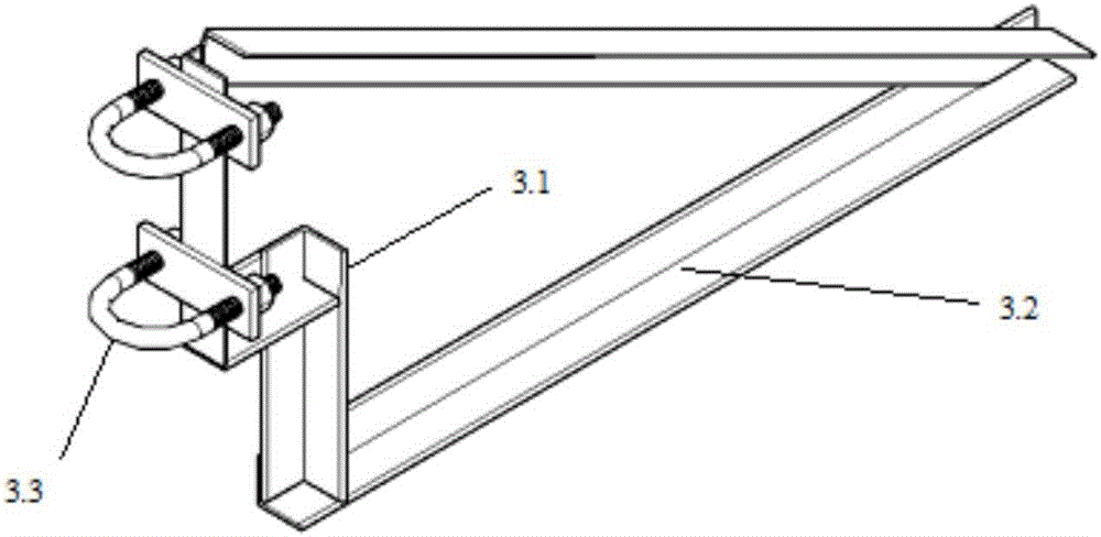 一種用于隧道通風(fēng)風(fēng)速或風(fēng)量測(cè)試時(shí)的風(fēng)杯安裝支架的制作方法與工藝