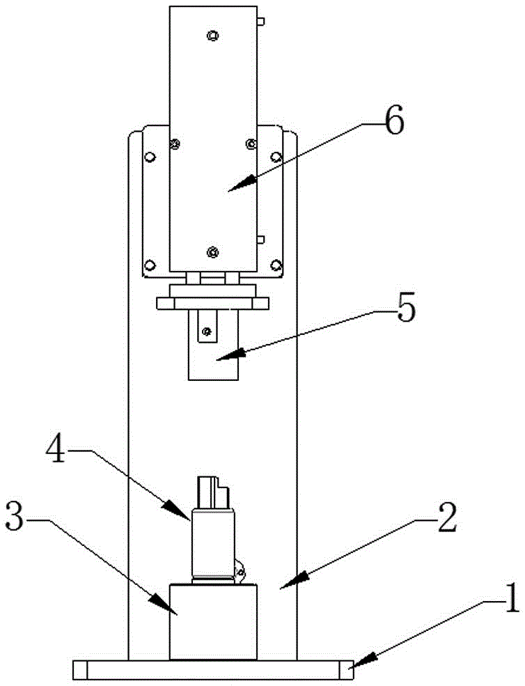 汽車電控系統(tǒng)執(zhí)行機(jī)構(gòu)電磁閥測試用檢驗(yàn)打標(biāo)裝置的制作方法