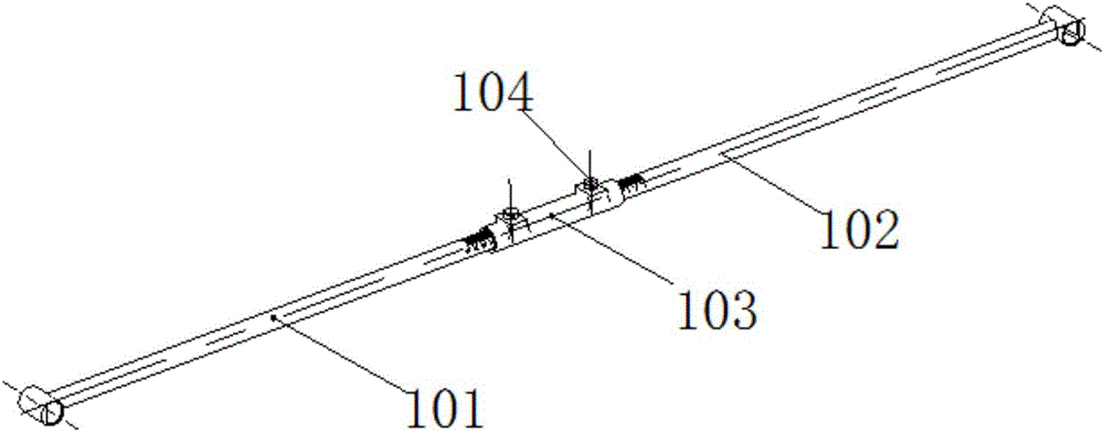 一种飞机挂吊点位置检测装置的制作方法