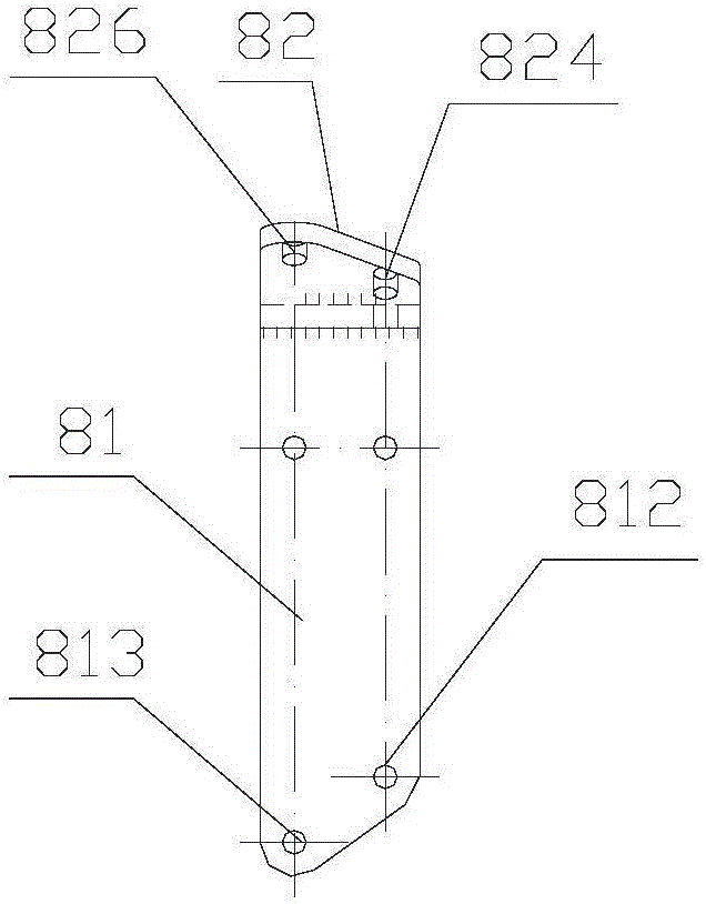 一种三变三分裂T形联板的制作方法与工艺