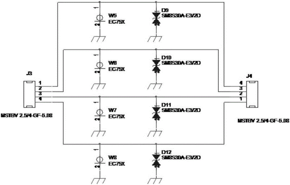 一種用于信號防浪涌的電路板的制作方法與工藝