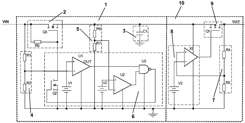 一種兩級穩(wěn)壓調節(jié)電路及其穩(wěn)壓方法和設計方法與流程