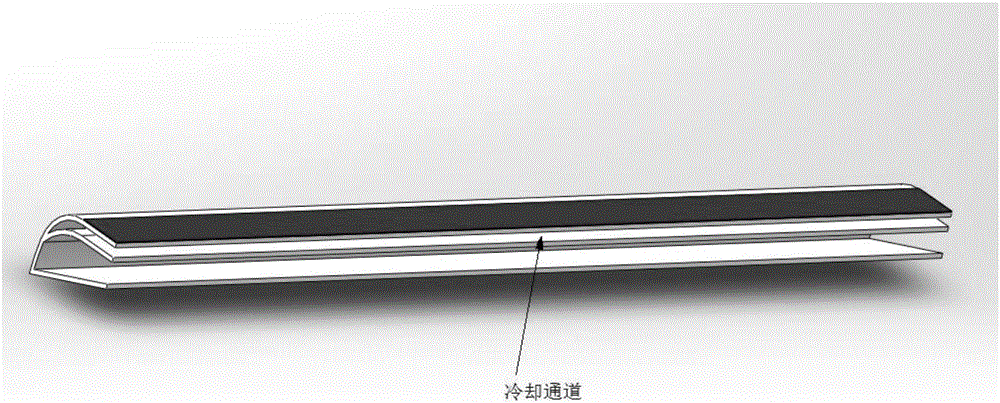 一种高空飞行器太阳能电池板的散热和温差发电装置的制作方法