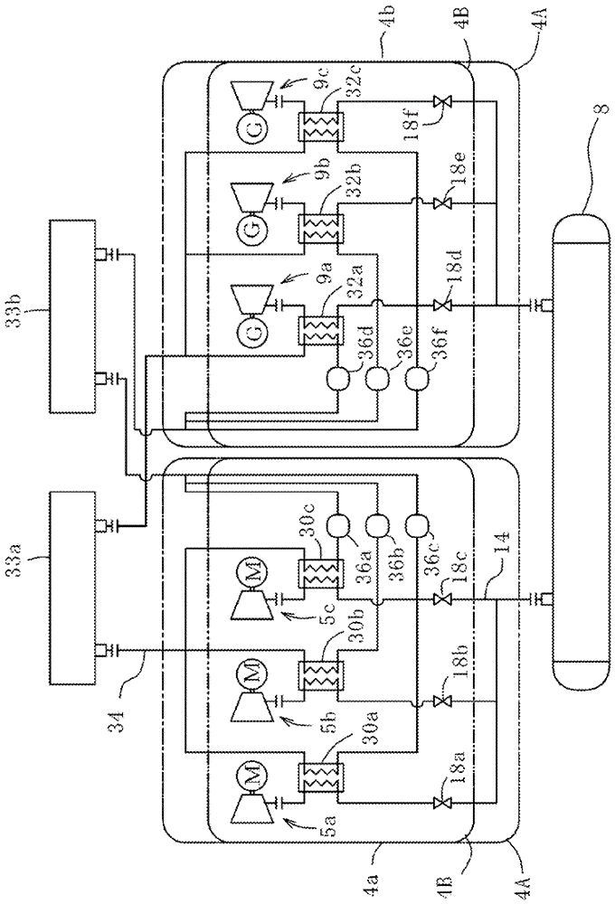 箱型壓縮空氣儲藏發(fā)電裝置的制作方法