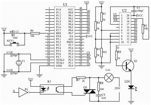 一種基于壓力傳感器的電梯內(nèi)照明系統(tǒng)的制作方法與工藝