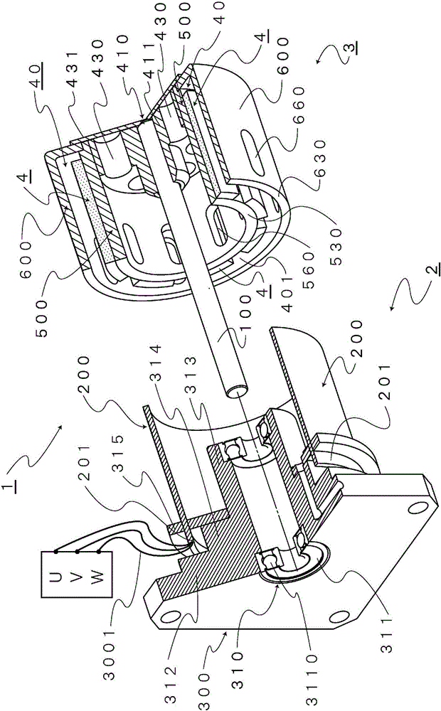 具備包含圓筒線圈的定子的無(wú)鐵心旋轉(zhuǎn)電力機(jī)構(gòu)及其冷卻方法與流程