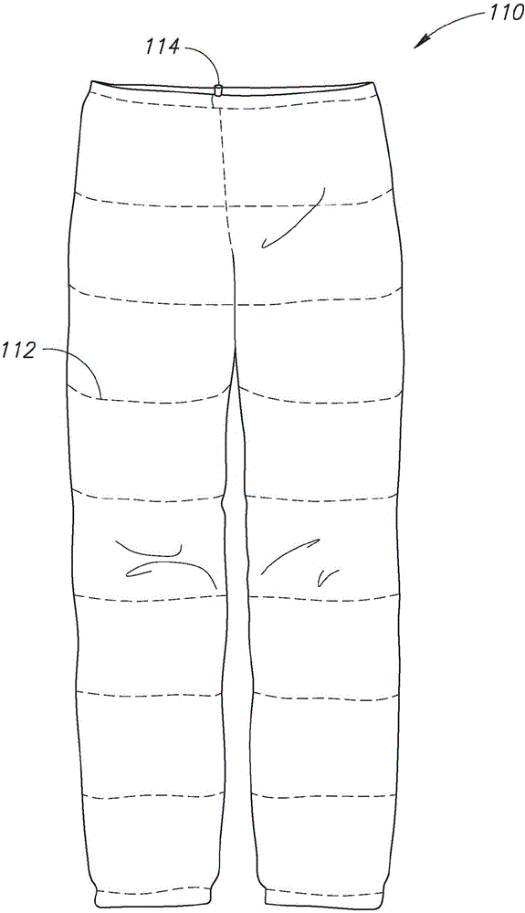 用于稳定的方法和包括稳定的绗缝保温体的服装与流程