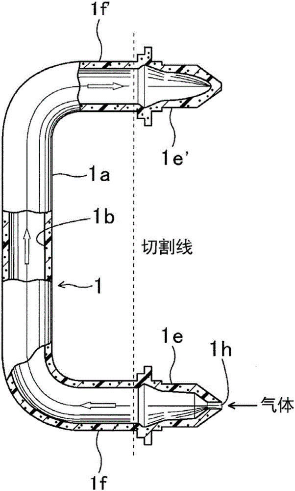 气体注射成型用树脂组合物和使用其得到的中空成型体、以及该中空成型体的制法的制作方法与工艺