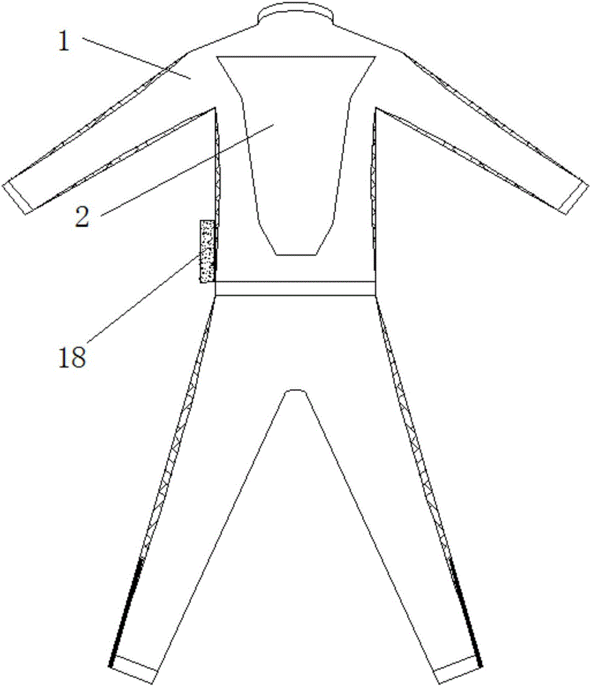 通过内部风涌系统可进行滑翔的空调服的制作方法与工艺