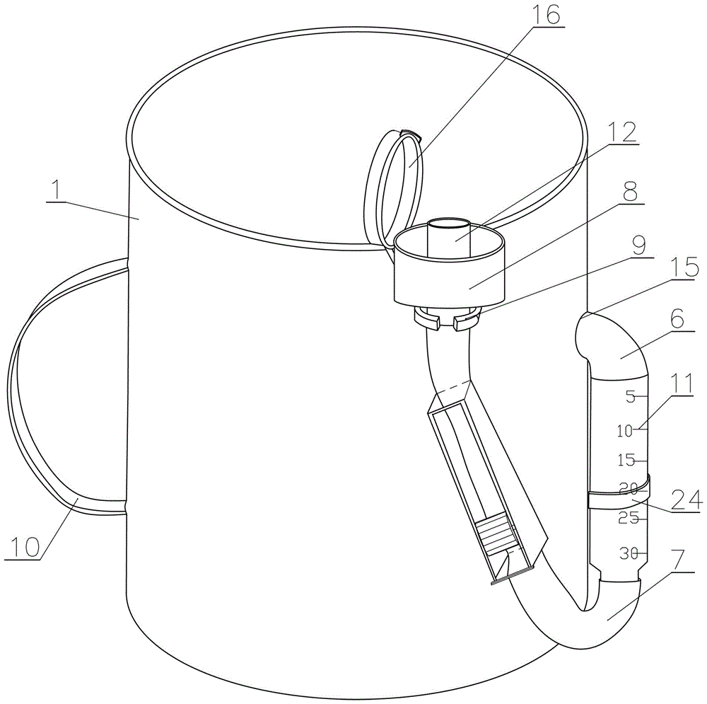 一种定量取油壶的制作方法