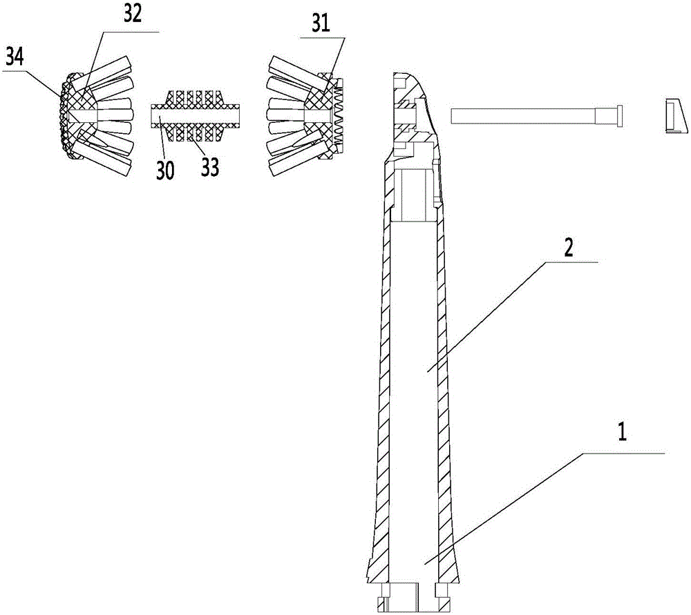 全方位電動牙刷的制作方法與工藝