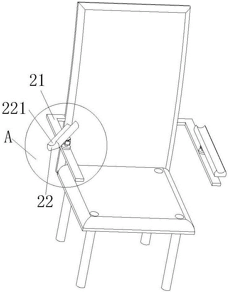 換藥椅的制作方法與工藝