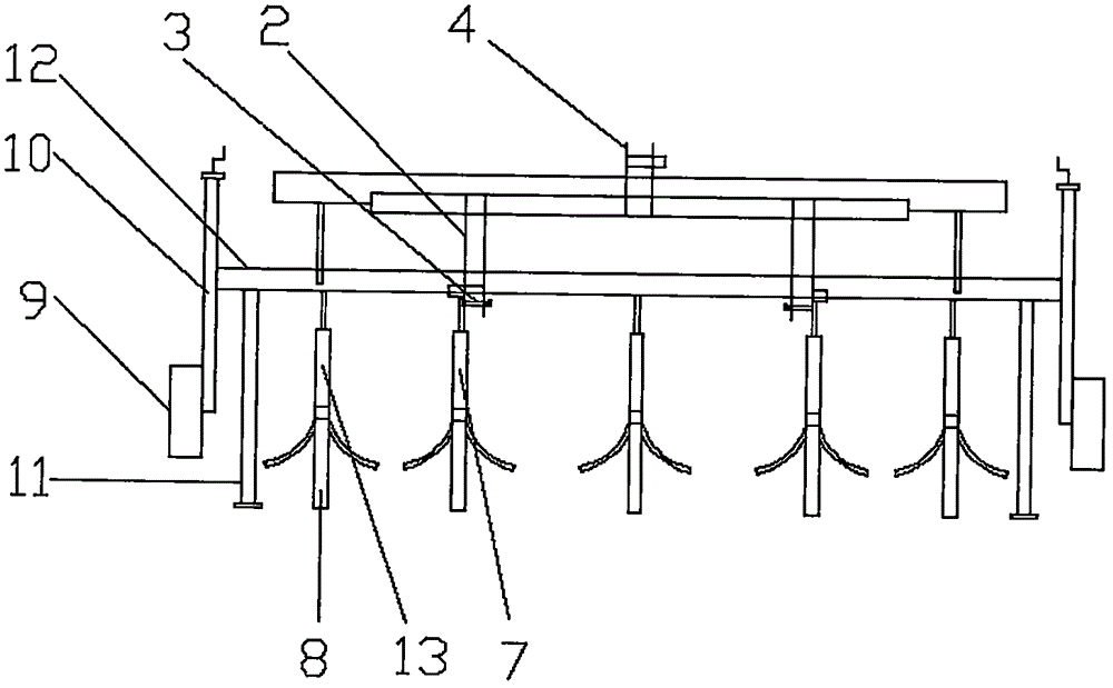 一種間隔深松式深松機(jī)的制作方法與工藝