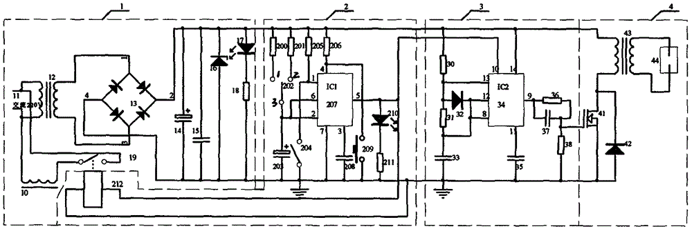 蔬菜滅菌電路的制作方法與工藝