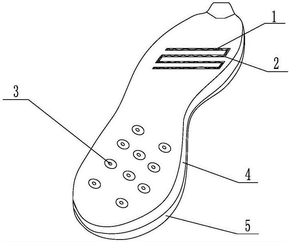 非絕緣導(dǎo)靜電鞋底的制作方法與工藝