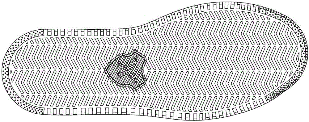 防滑鞋底的制作方法与工艺
