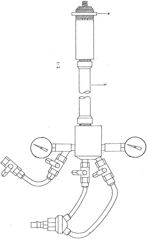 QWA內(nèi)圓小型風(fēng)動(dòng)磨頭的制作方法與工藝