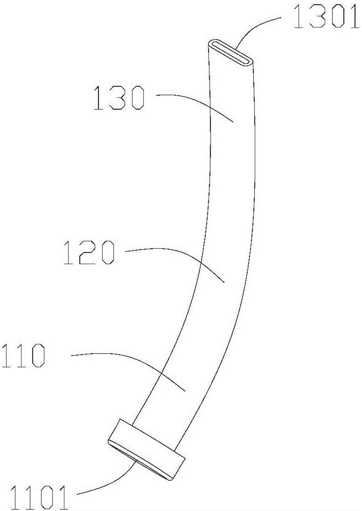 口咽霧化吸入麻醉通氣管的制作方法與工藝