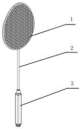 一種可調(diào)長(zhǎng)度的羽毛球拍的制作方法與工藝