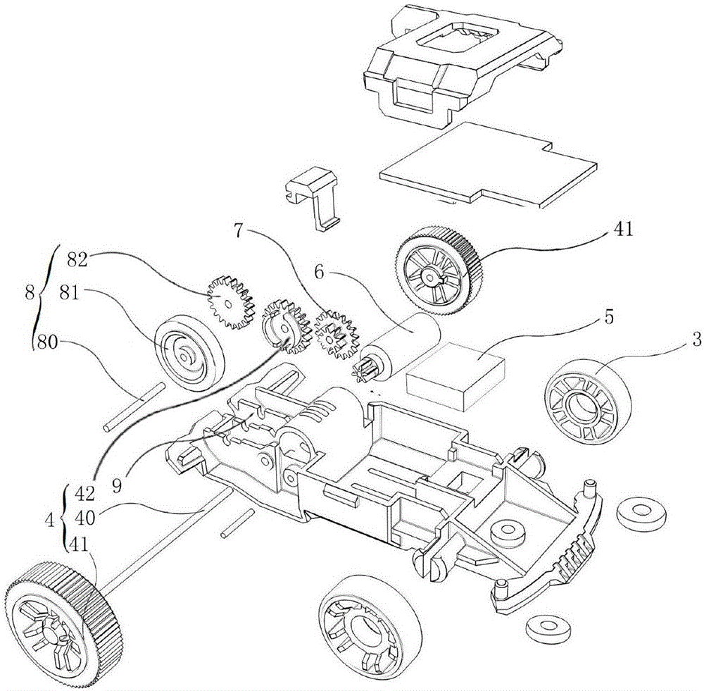 竞速玩具车的制作方法