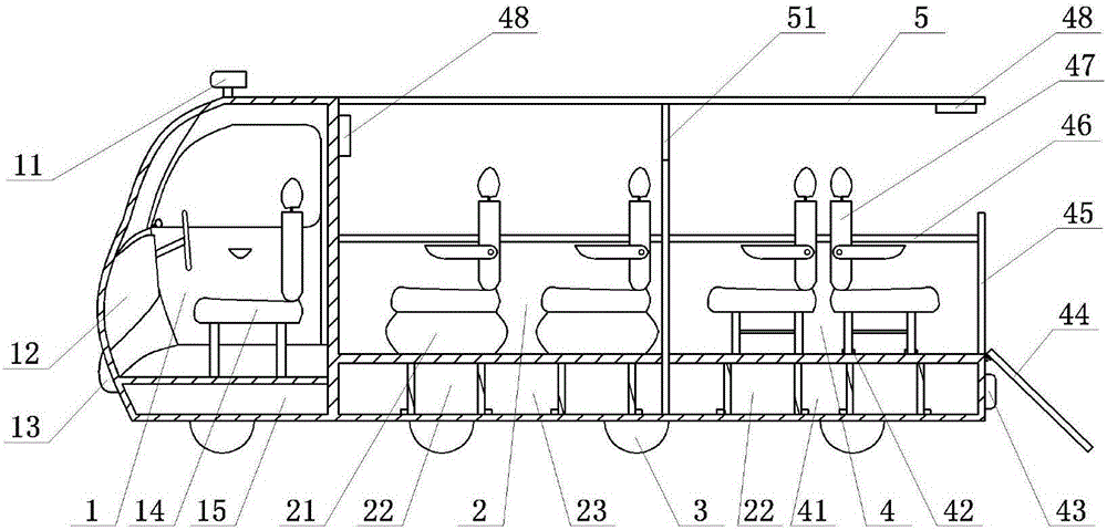 一种适用于生态旅游观光的运输工具及其应用的制作方法与工艺