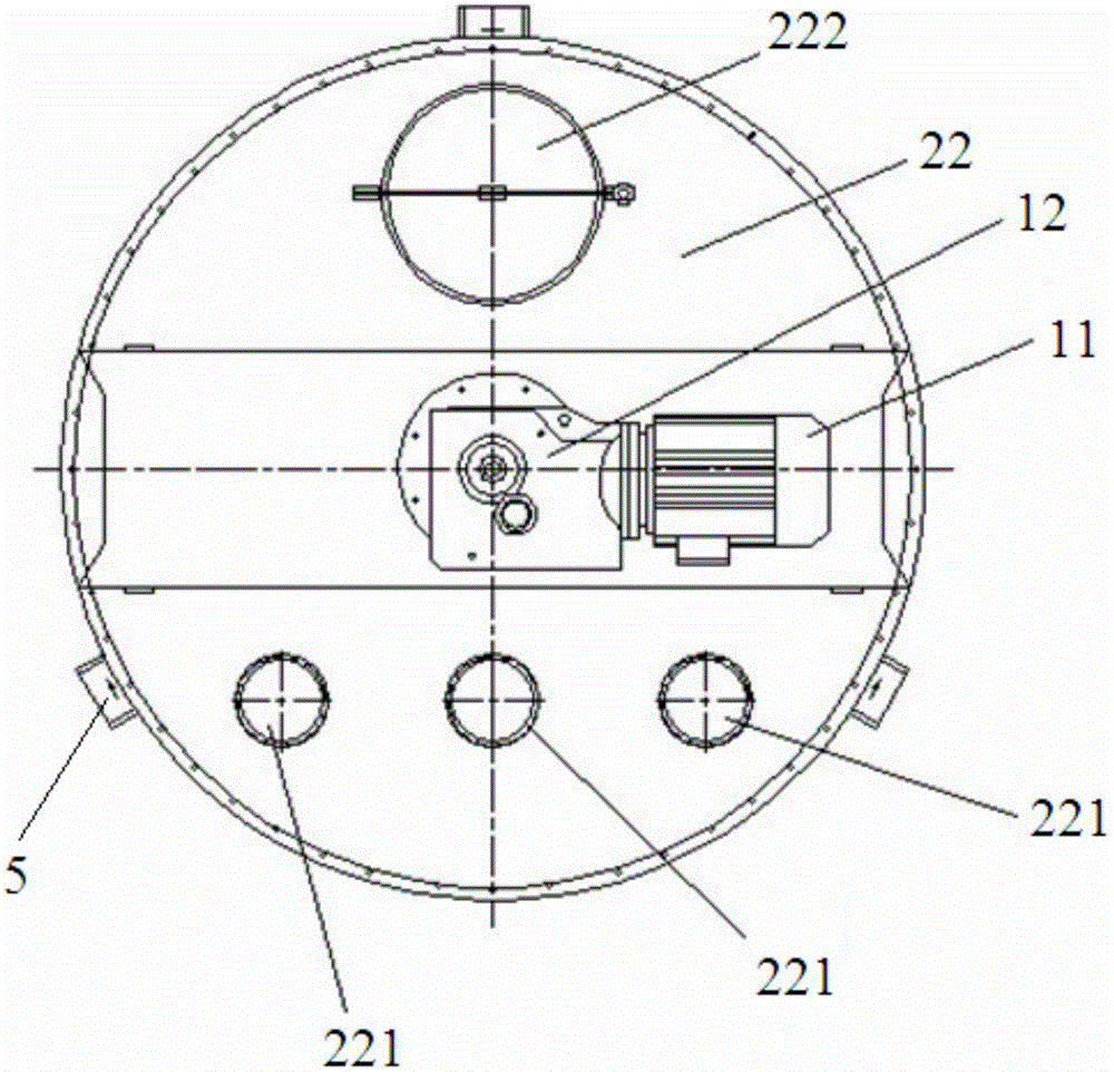 一种搅拌缓存料仓的制作方法与工艺