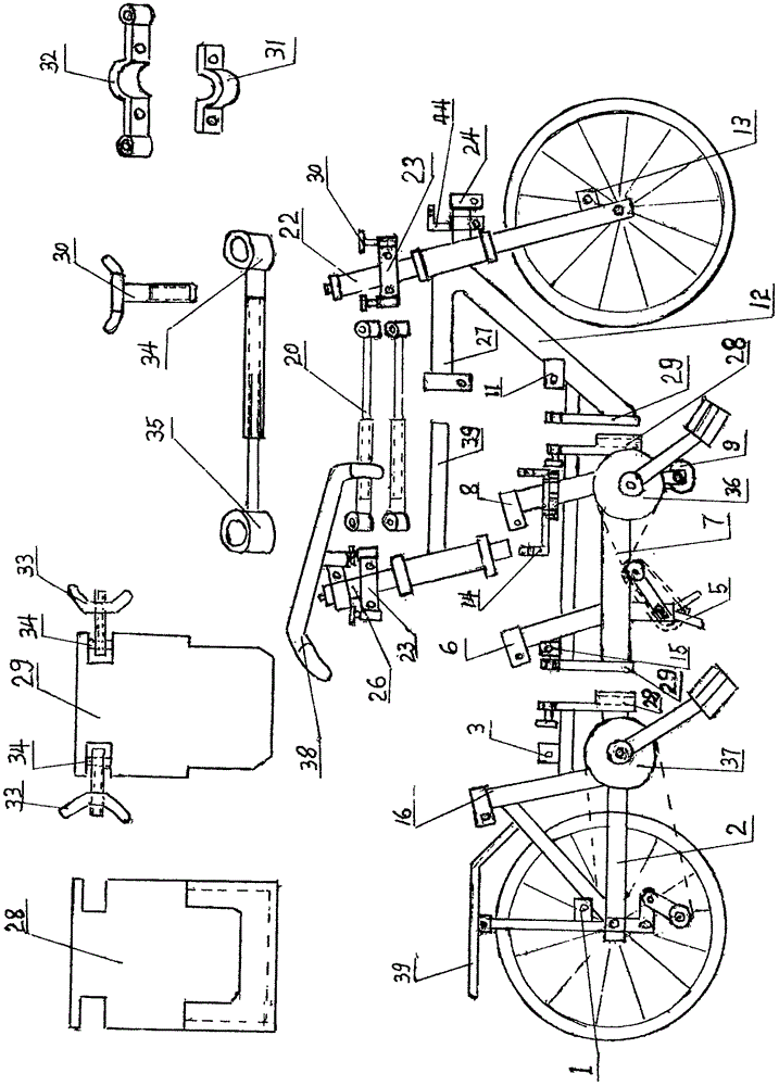 模塊化組合自行車的制作方法與工藝