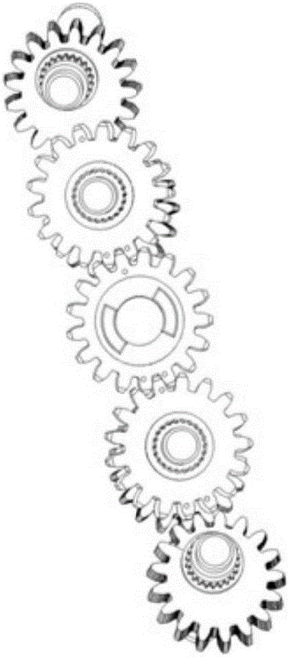 同轴双杆弹射式偏心齿轮‑非圆锥锥齿轮行星系宽窄行抛秧机构的制作方法与工艺