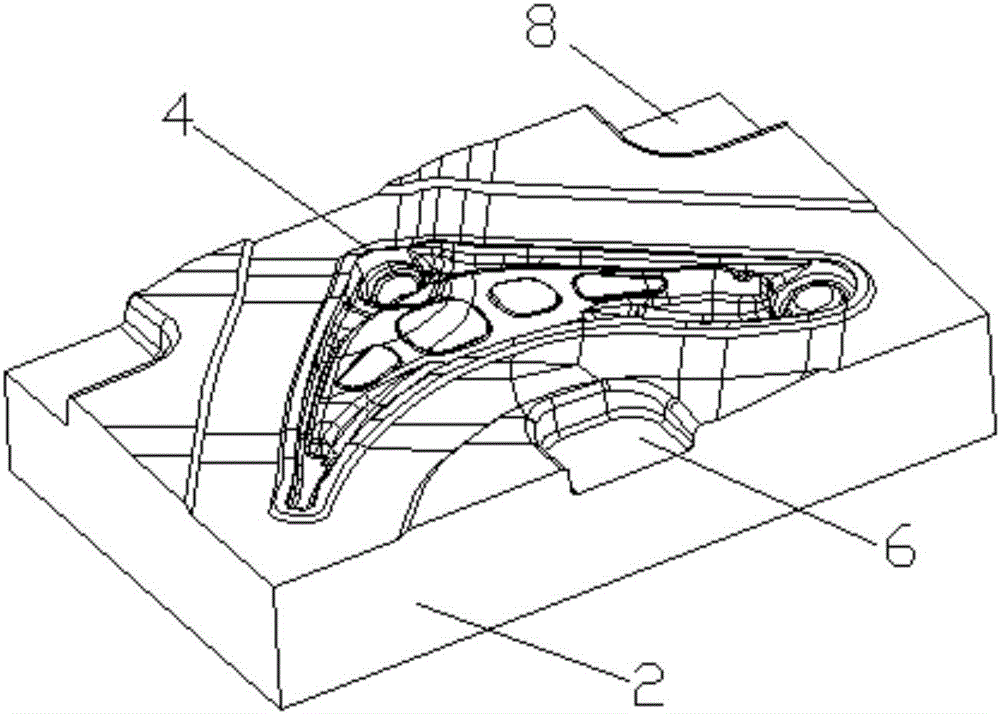 一種汽車控制臂鍛造模具的制作方法與工藝