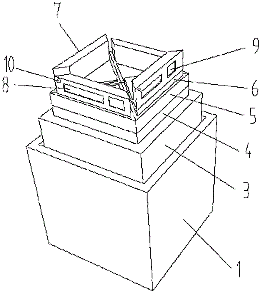 手动工具展示台的制作方法与工艺