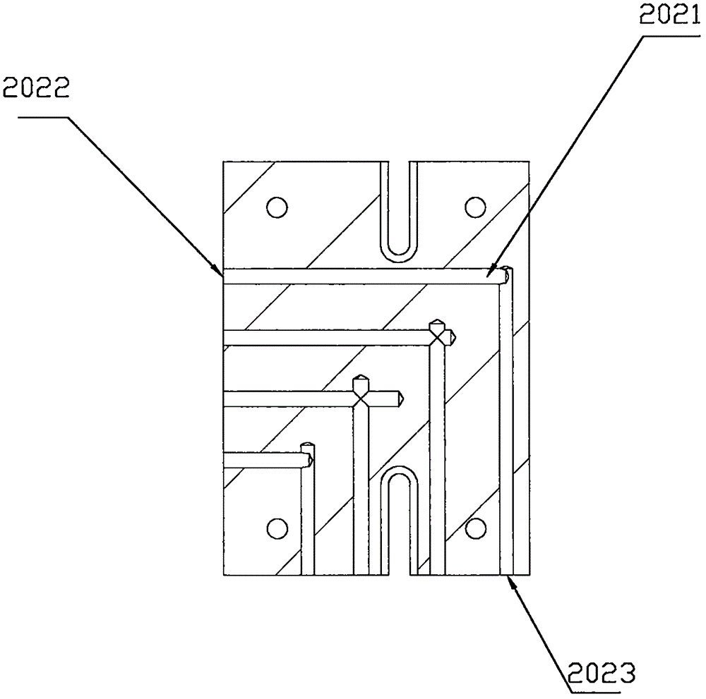 可調(diào)節(jié)的銅帶軟連接焊接裝置的制作方法