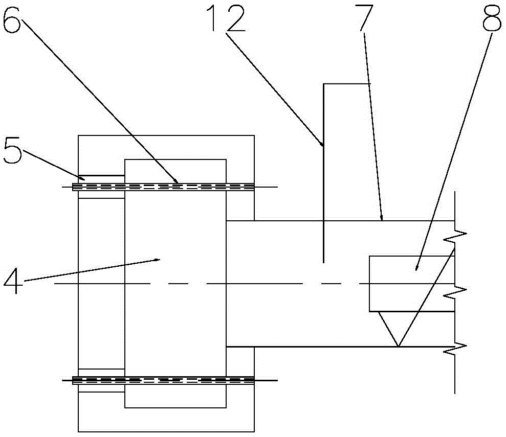 悬空风冷式卧式通心甘薯粉丝机的制作方法与工艺