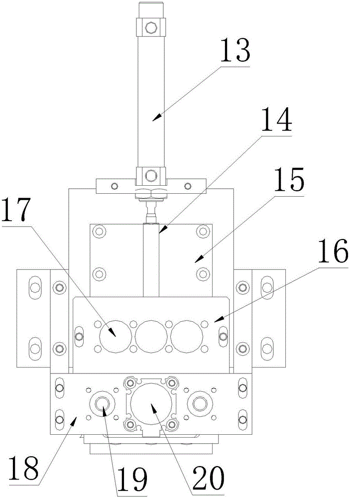 一種一出三型直線式瓶蓋入墊機(jī)的制作方法與工藝