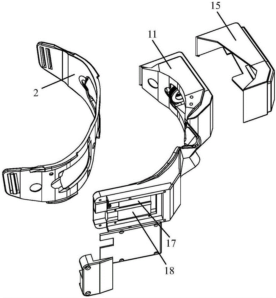 翻转式眼震图仪的制作方法与工艺