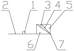 工业用快捷画线尺的制作方法与工艺