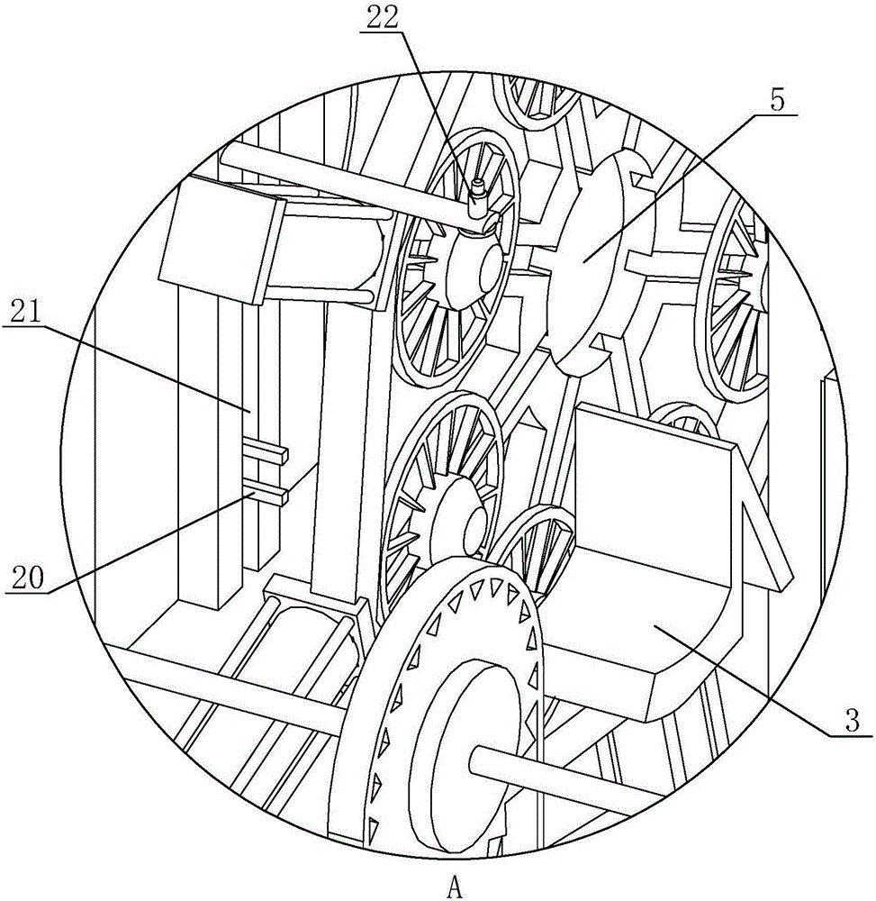 快速自動(dòng)撞竹機(jī)的制作方法與工藝