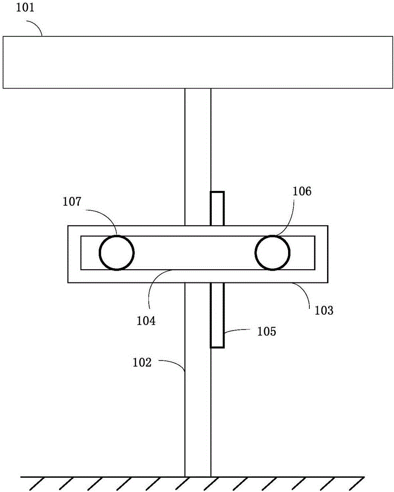 電動車輛反向充電弓在線充電裝置的定位系統(tǒng)的制作方法