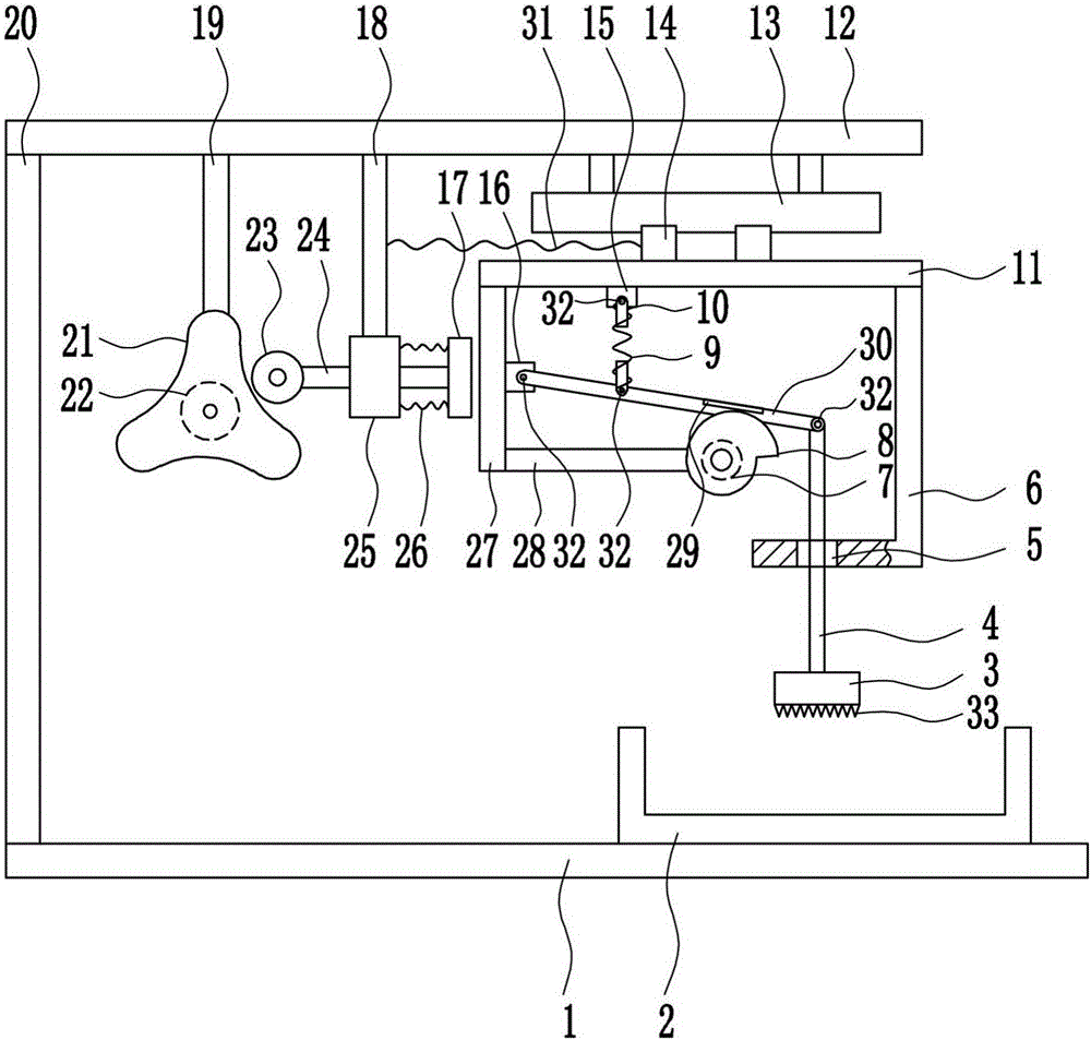 一種電池石墨粉初級制備裝置的制作方法