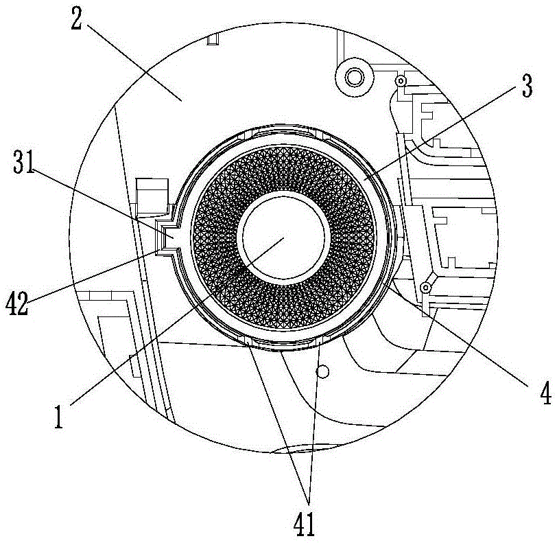 一種透光鏡安裝結(jié)構(gòu)的制作方法與工藝