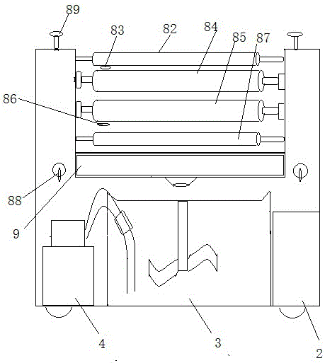 一種電路板雙輪油墨涂布機(jī)及其工作方法與流程