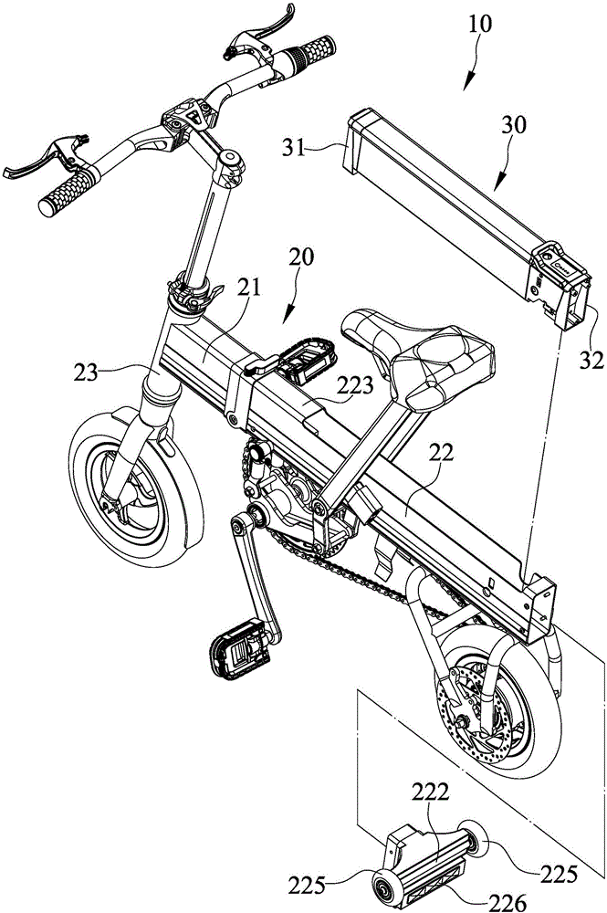 折迭式电动辅助二轮车的制作方法与工艺