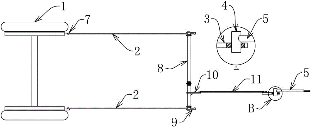 可調(diào)節(jié)杠桿比的手剎系統(tǒng)的制作方法與工藝