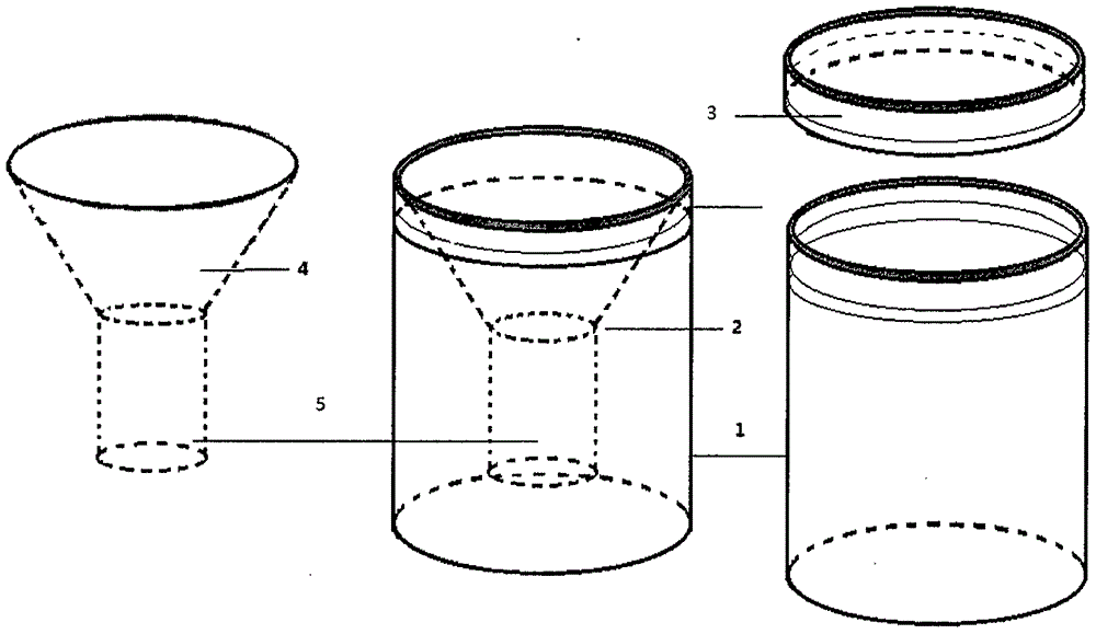 一种蔬菜保鲜容器的制作方法与工艺