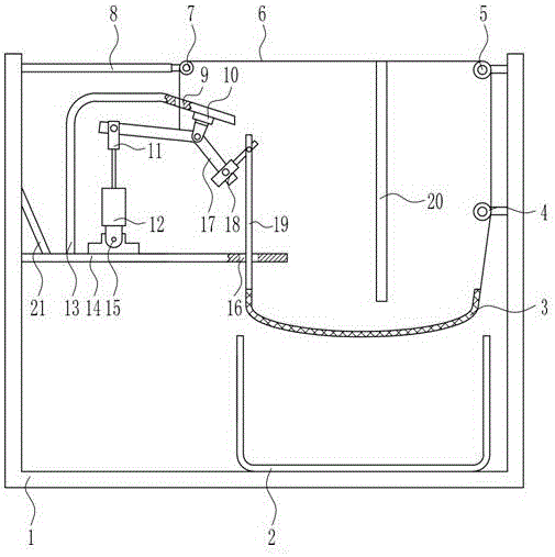 一种废弃塑料快速筛选装置的制作方法