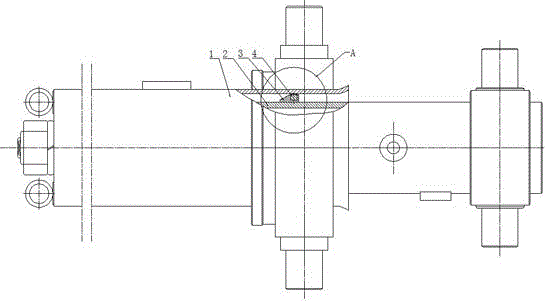 一种自卸车前置顶液压油缸用定位环的制作方法与工艺