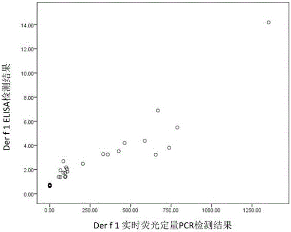 一种快速检测室尘中粉尘螨变应原第1组分含量的荧光实时定量PCR的方法与流程