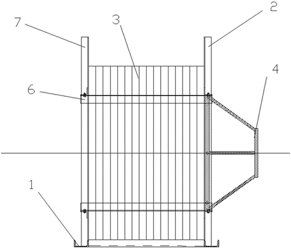 一种整体式钢绞线下料笼的制作方法与工艺