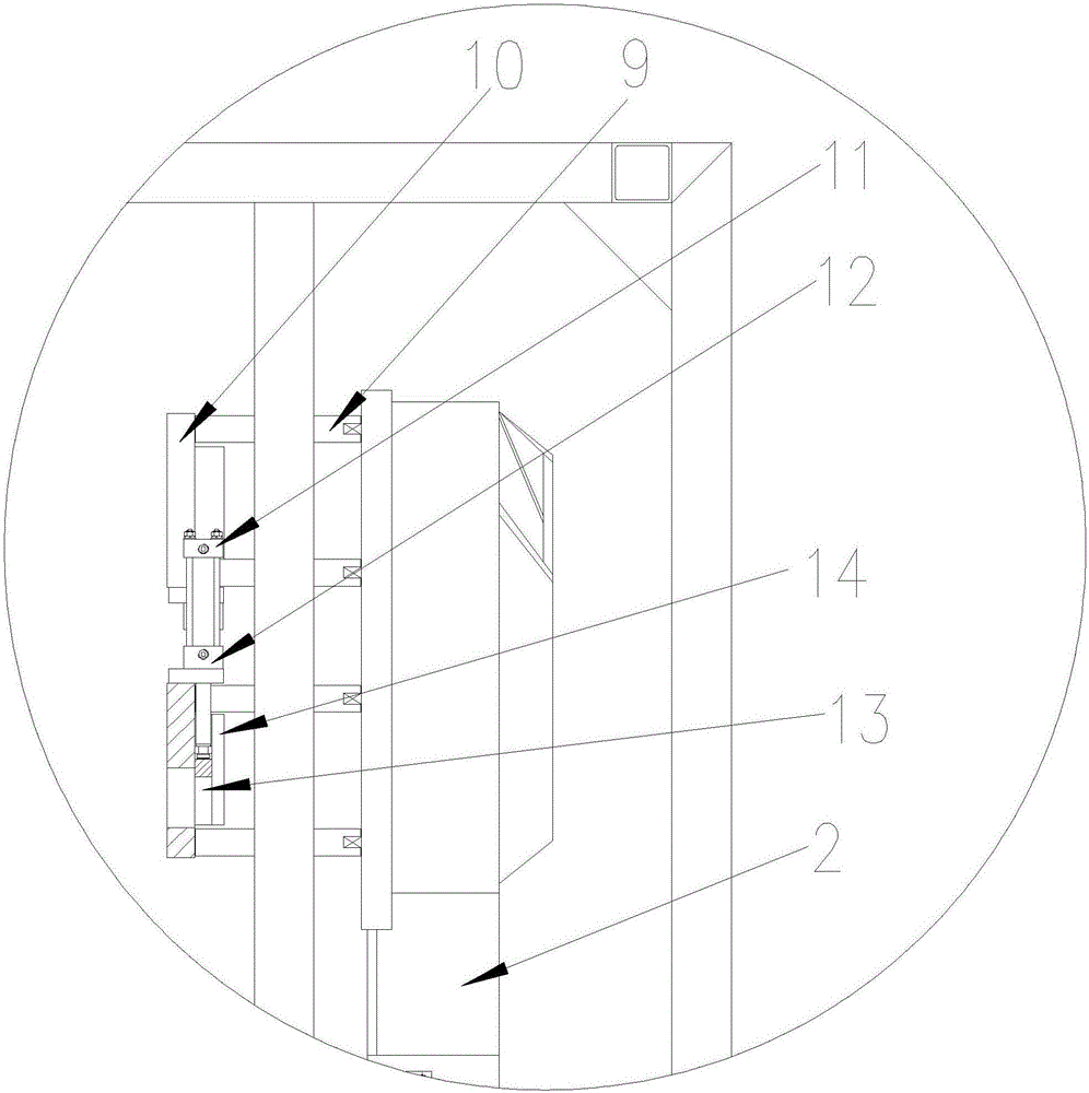 一種吹塑機(jī)用閘板式鎖模機(jī)構(gòu)的制作方法與工藝