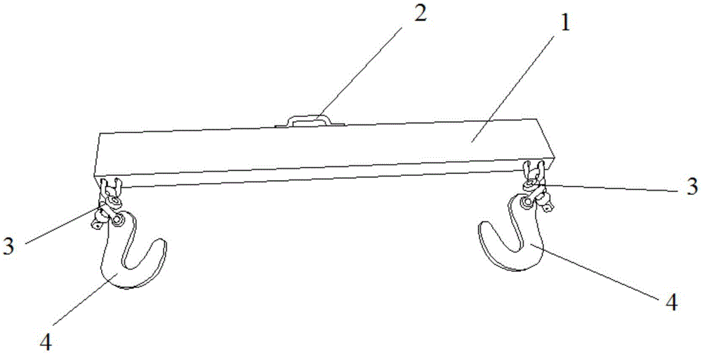 定位吊钩装置及具有该装置的电极壳运输设备的制作方法