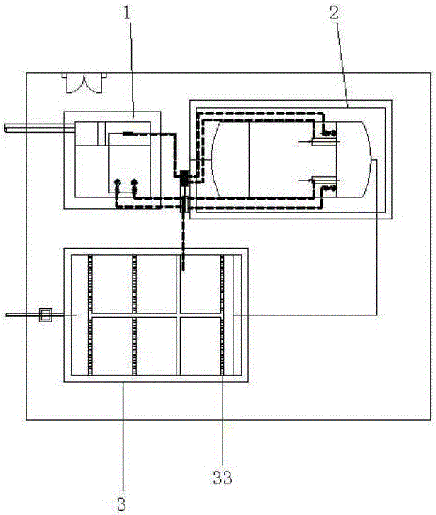 一种自控式一体化A/O处理系统的制作方法与工艺